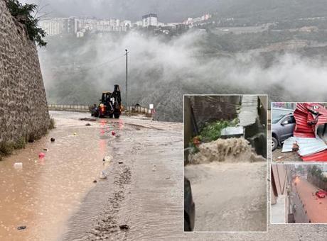 Artvin’de art arda felaketler! Şiddetli Sağanak, hortum, heyelan… Cadde ve sokaklar balçıkla kaplandı